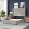 Flash Furniture Gray Full Platform Bed with Tufted Headboard YK-1077-GY-F-GG - alternate 9